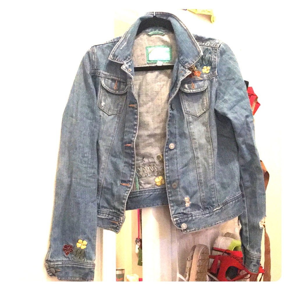 Embroidered Jean Jacket
